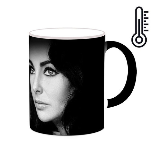 ماگ ( جعبه کادویی رایگان) حرارتی الیزابت تیلور Elizabeth Taylor mgh25870