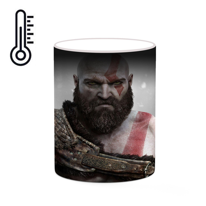 ماگ ( جعبه کادویی رایگان)  حرارتی   گاد آف وار God Of War  mgh40741