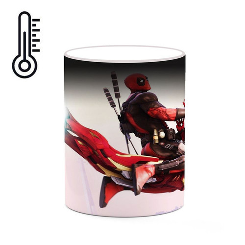 ماگ ( جعبه کادویی رایگان) حرارتی ددپول Deadpool کد mgh38390