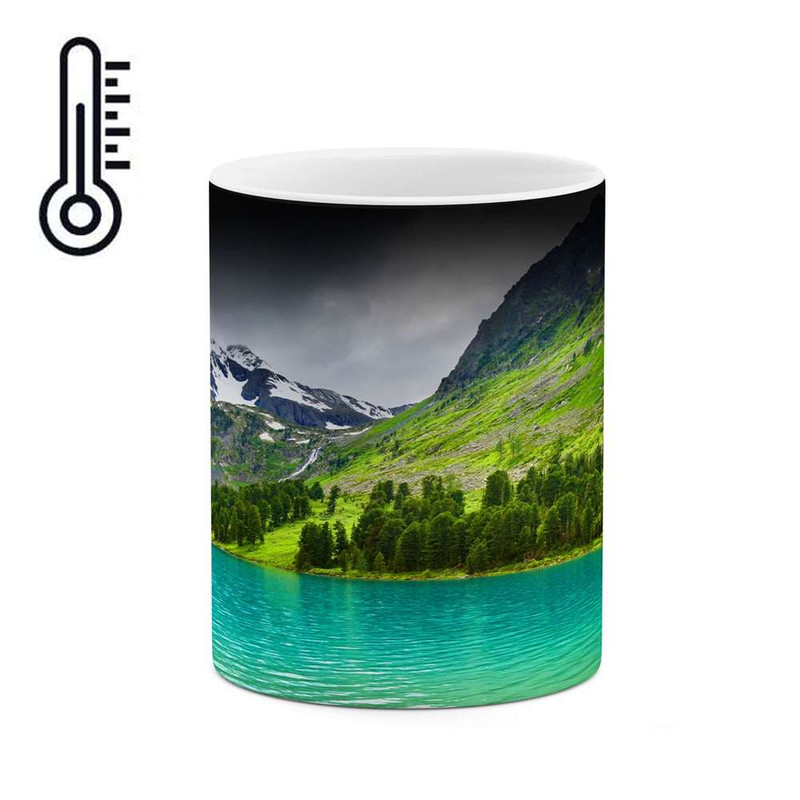 ماگ ( جعبه کادویی رایگان)  حرارتی   کوه و دریا کد mgh10788
