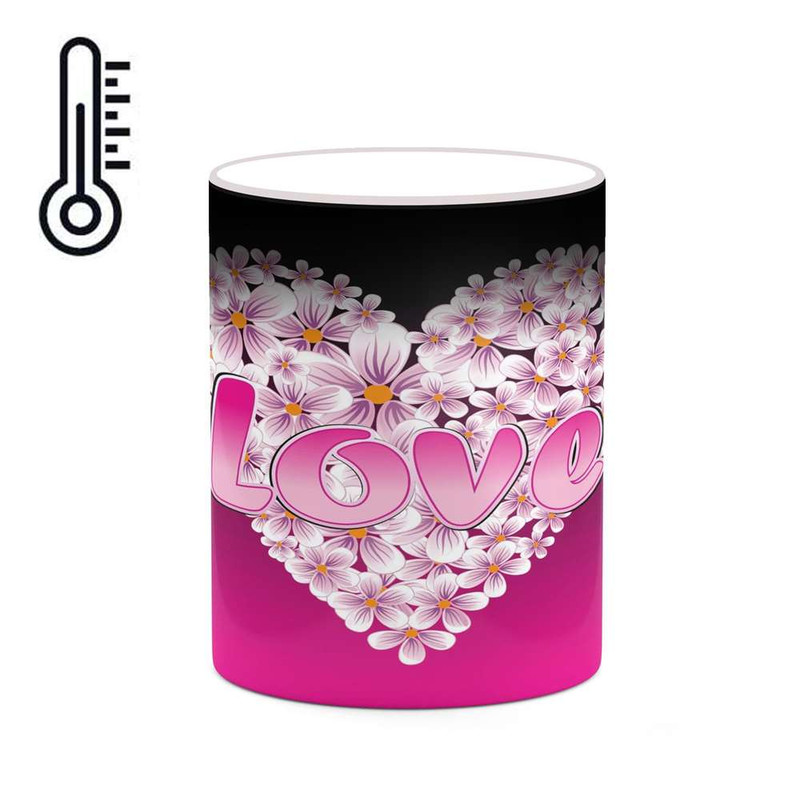 ماگ ( جعبه کادویی رایگان)  حرارتی   Love کد mgh20676