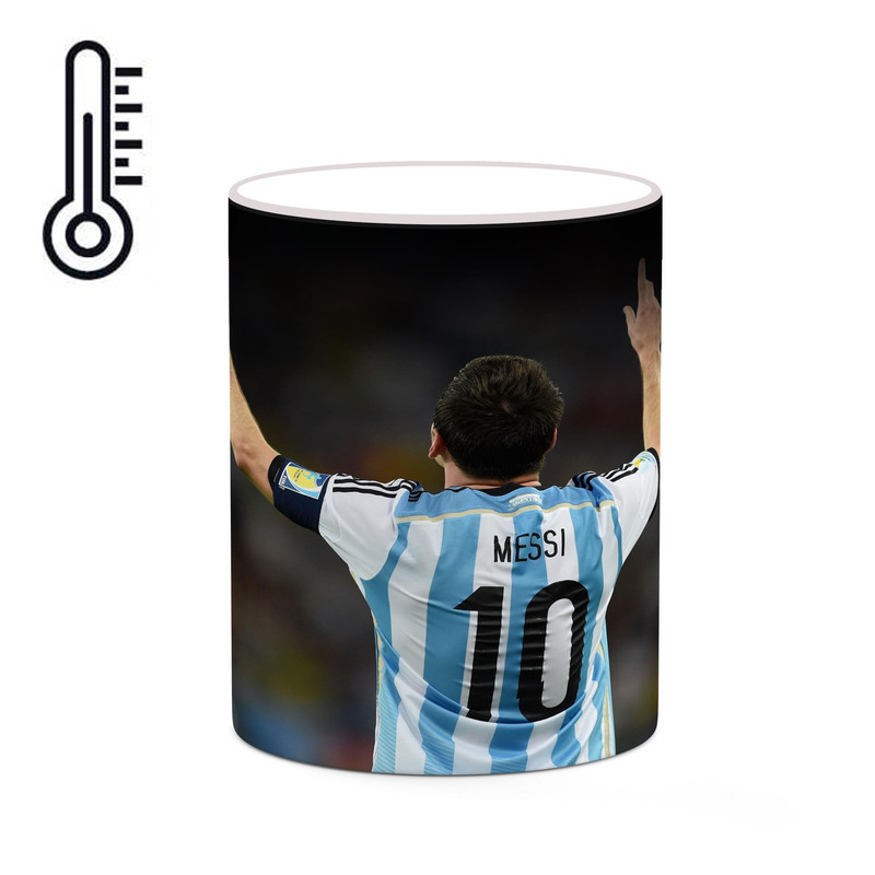 ماگ ( جعبه کادویی رایگان)  حرارتی   Leo Messi لئو مسی  mgh42303