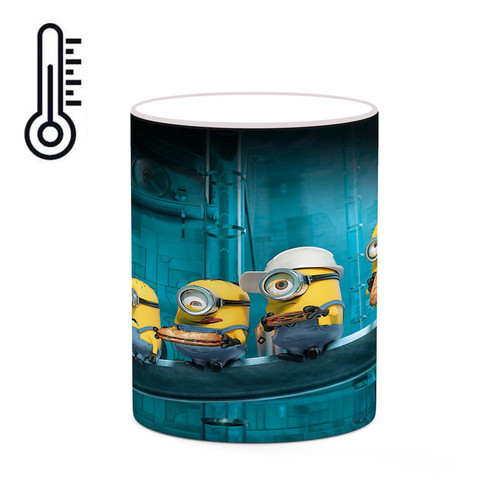 ماگ ( جعبه کادویی رایگان) حرارتی minion مینیون mgh42928