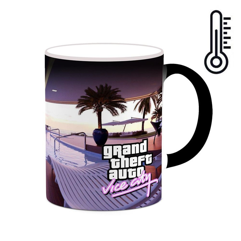 ماگ ( جعبه کادویی رایگان)  حرارتی   بازی Grand Theft Autoː Vice City GTA کد mgh28856