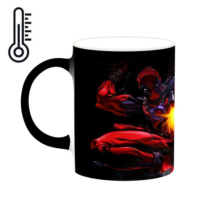 ماگ ( جعبه کادویی رایگان)  حرارتی   ددپول Deadpool کد mgh38387