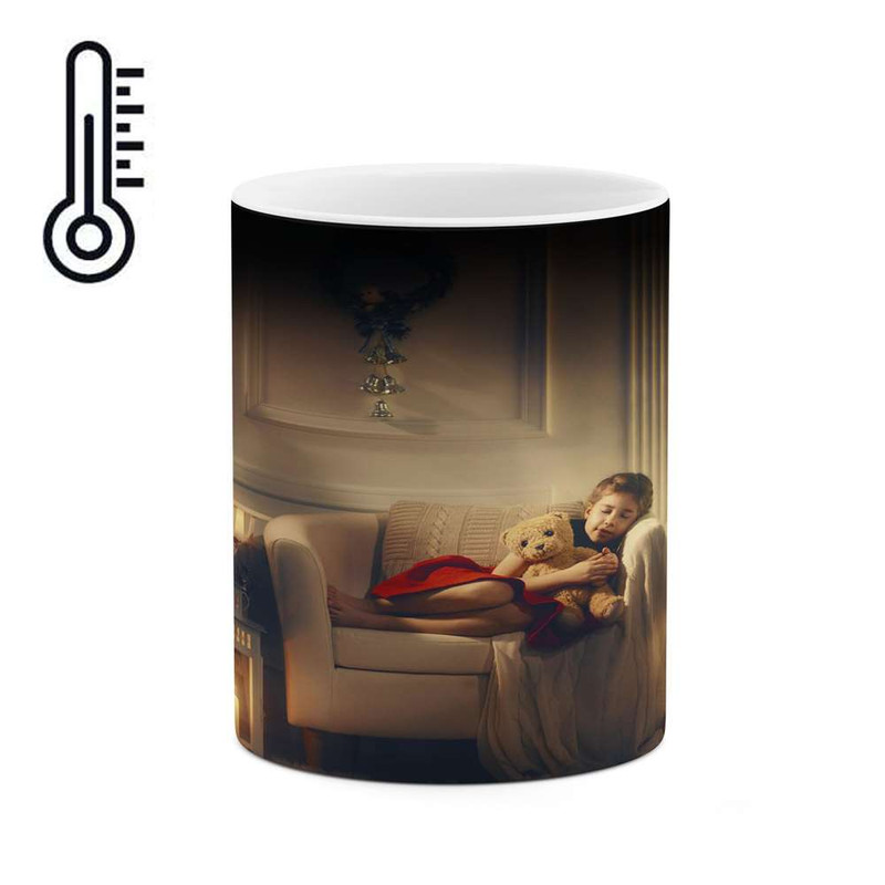 ماگ ( جعبه کادویی رایگان)  حرارتی   کریسمس کد mgh17029