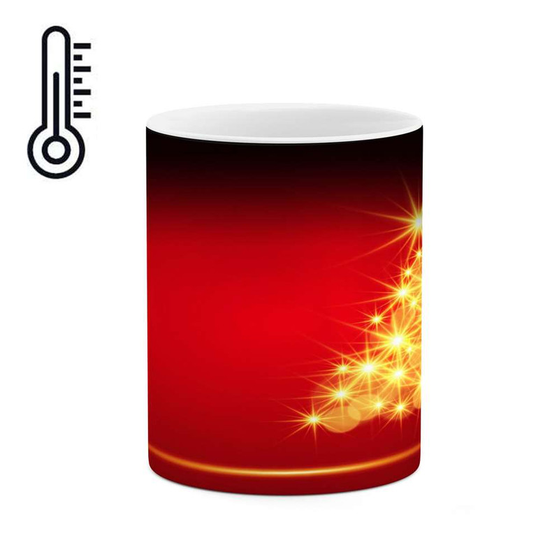 ماگ ( جعبه کادویی رایگان)  حرارتی   کریسمس کد mgh17036
