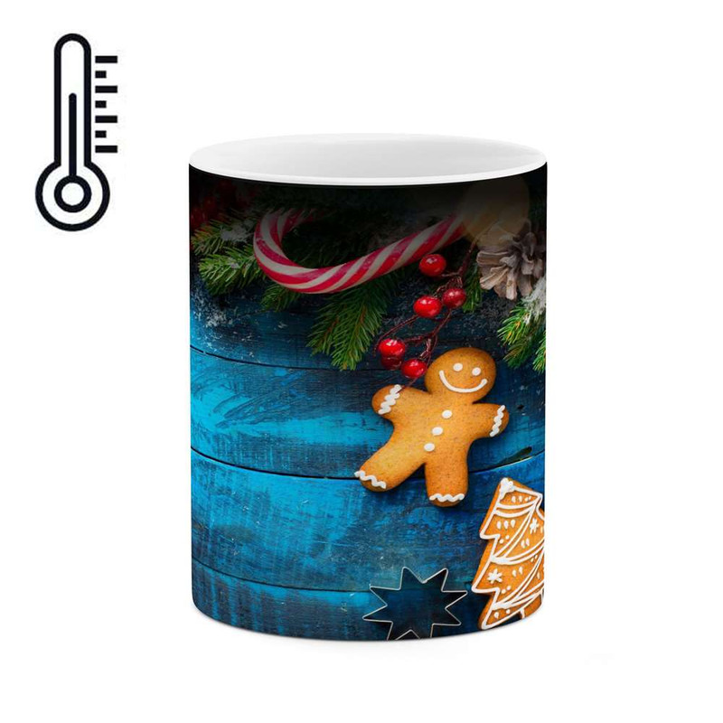 ماگ ( جعبه کادویی رایگان)  حرارتی   کریسمس کد mgh17037
