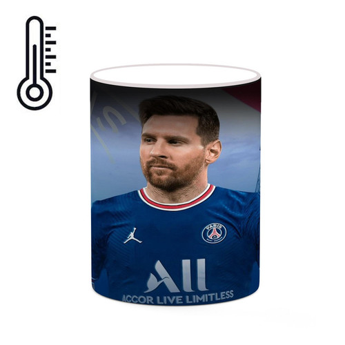 ماگ ( جعبه کادویی رایگان) حرارتی Leo Messi لئو مسی mgh42290