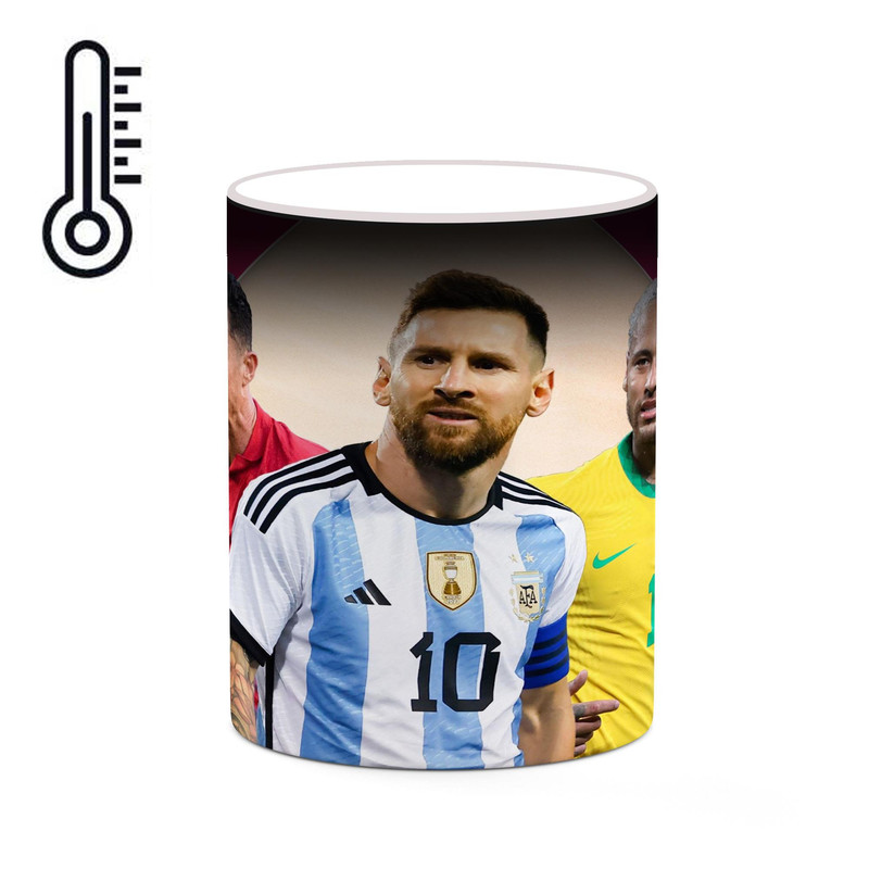 ماگ ( جعبه کادویی رایگان)  حرارتی   Leo Messi لئو مسی  mgh42305