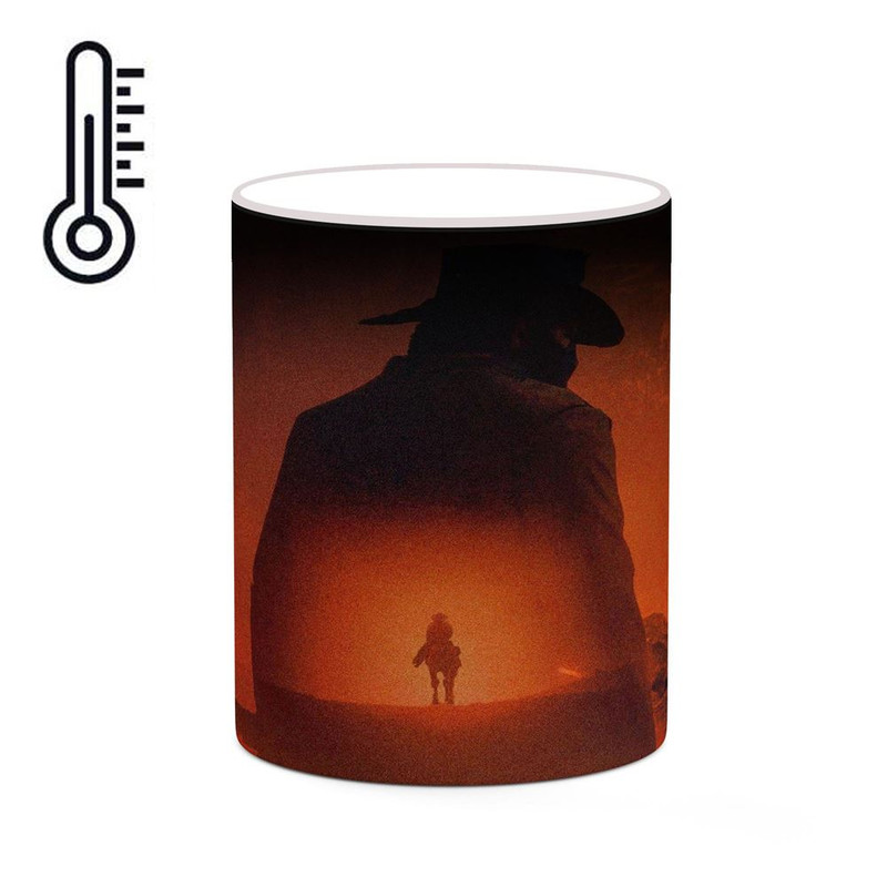 ماگ ( جعبه کادویی رایگان)  حرارتی   بازی رد دد Red Dead Redemption II کد mgh30048