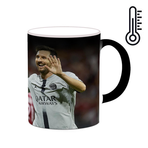 ماگ ( جعبه کادویی رایگان) حرارتی Leo Messi لئو مسی mgh42297