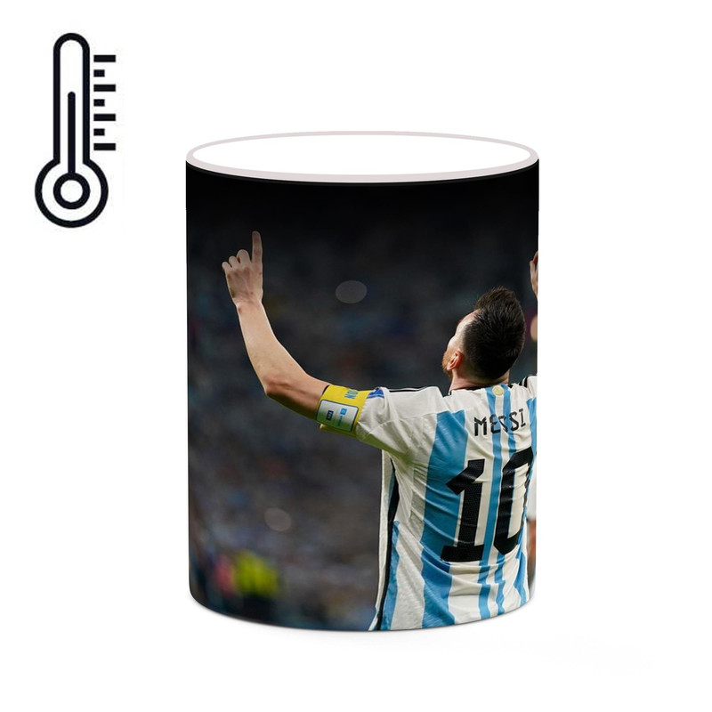 ماگ ( جعبه کادویی رایگان)  حرارتی   Leo Messi لئو مسی  mgh42323