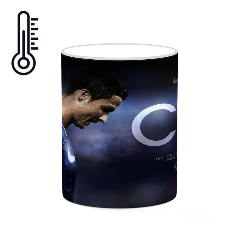 ماگ ( جعبه کادویی رایگان)  حرارتی   Ronaldo رونالدو  mgh42960