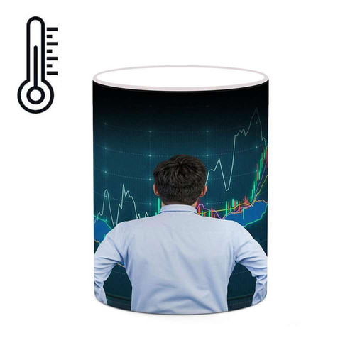 ماگ ( جعبه کادویی رایگان) حرارتی ترید و Trading کد mgh24911