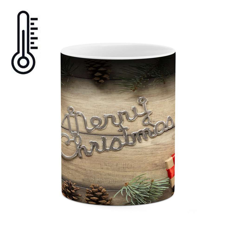 ماگ ( جعبه کادویی رایگان)  حرارتی   کریسمس کد mgh17045