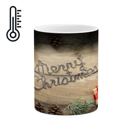 ماگ ( جعبه کادویی رایگان) حرارتی کریسمس کد mgh17045