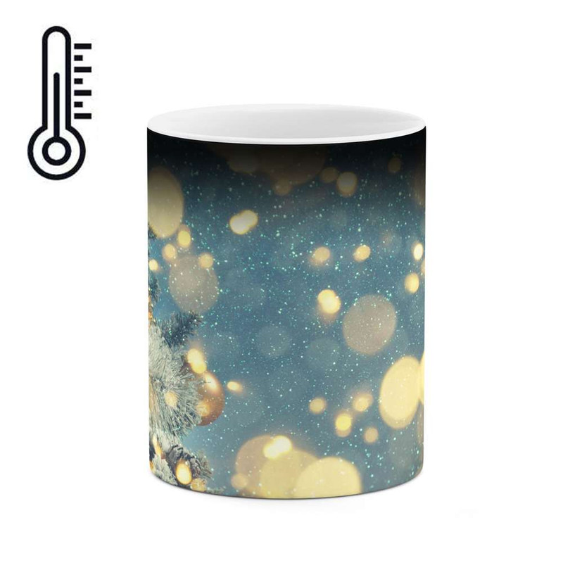 ماگ ( جعبه کادویی رایگان)  حرارتی   کریسمس کد mgh17068