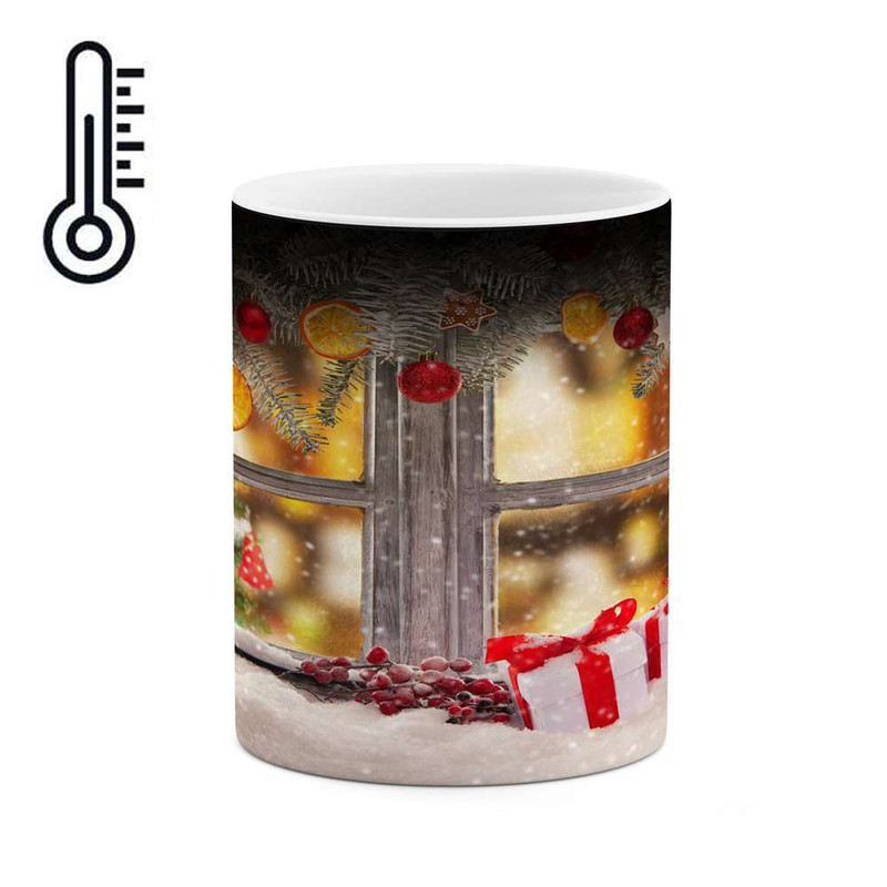ماگ ( جعبه کادویی رایگان)  حرارتی   کریسمس کد mgh17087