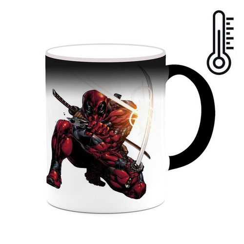 ماگ ( جعبه کادویی رایگان) حرارتی ددپول Deadpool کد mgh38372