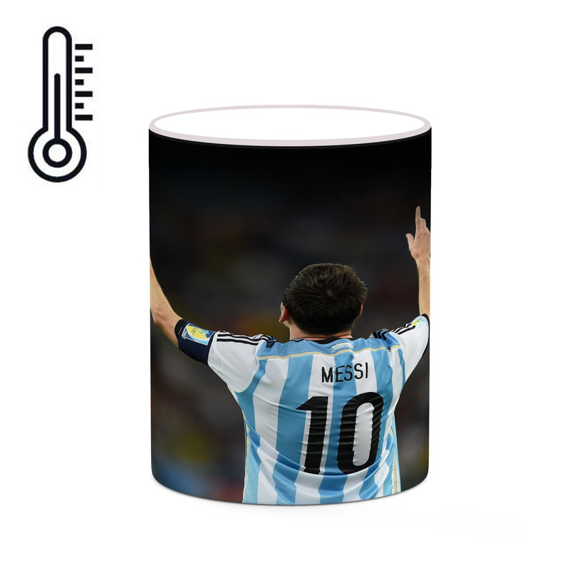 ماگ ( جعبه کادویی رایگان)  حرارتی   Leo Messi لئو مسی  mgh42295