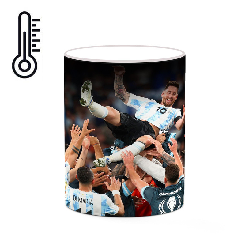 ماگ ( جعبه کادویی رایگان)  حرارتی   Leo Messi لئو مسی  mgh42304