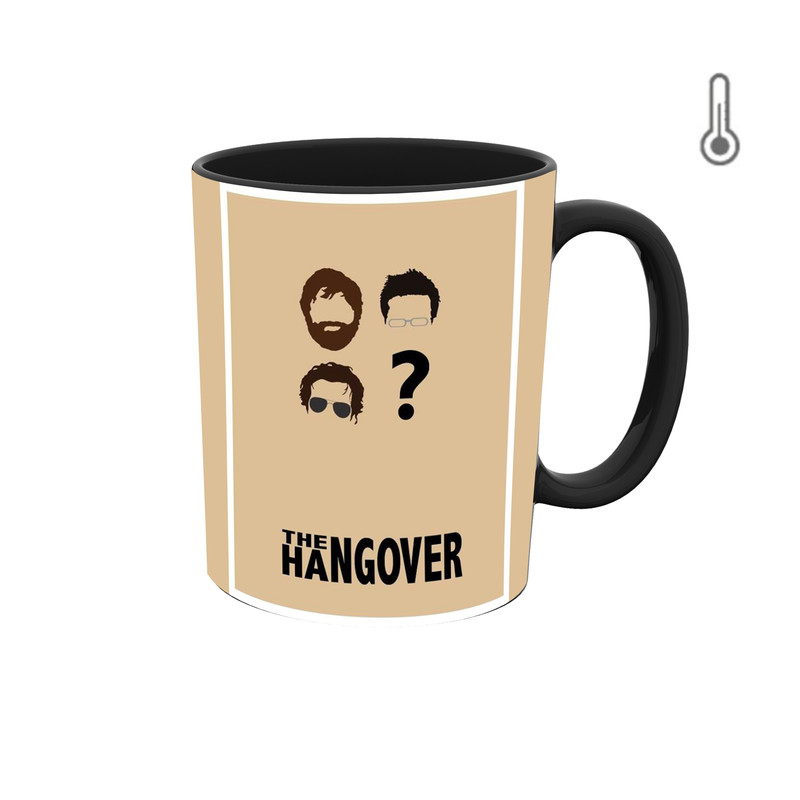 ماگ ( جعبه کادویی رایگان)  حرارتی  فیلم هنگوور THE hangover