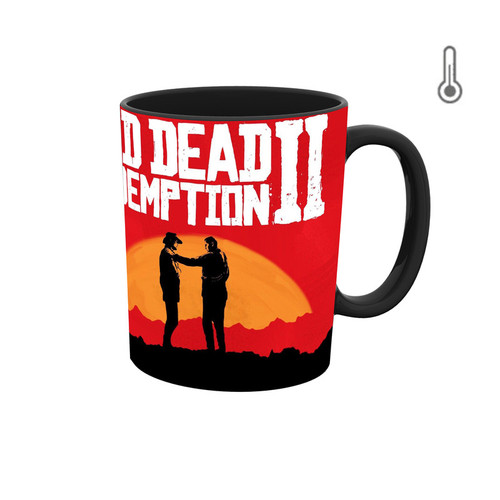 ماگ ( جعبه کادویی رایگان) حرارتی بازی رد دد 2 RED Dead