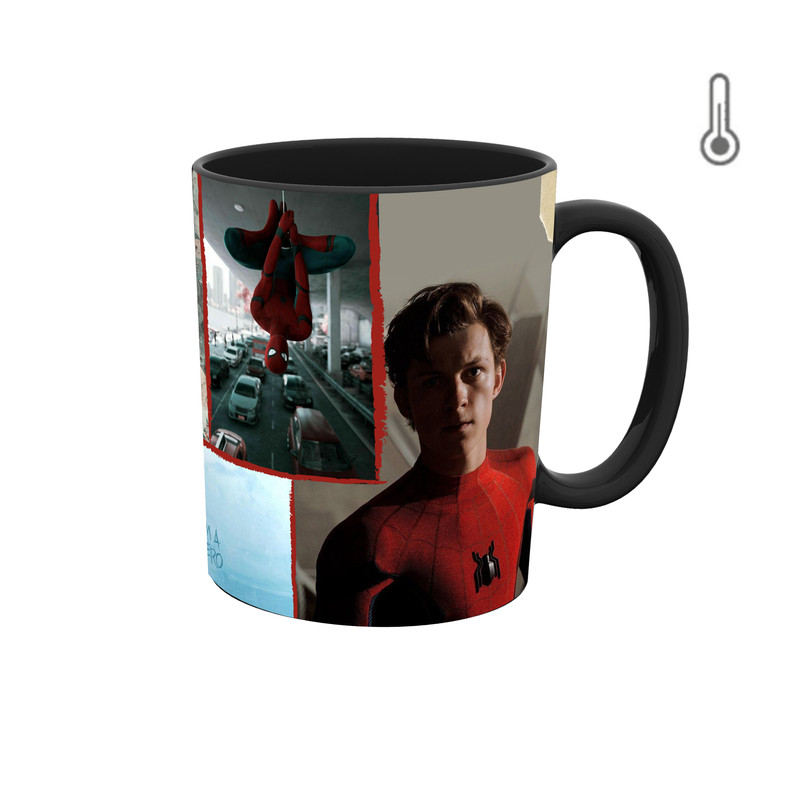 ماگ ( جعبه کادویی رایگان)  حرارتی  فیلم اسپایدرمن Spiderman
