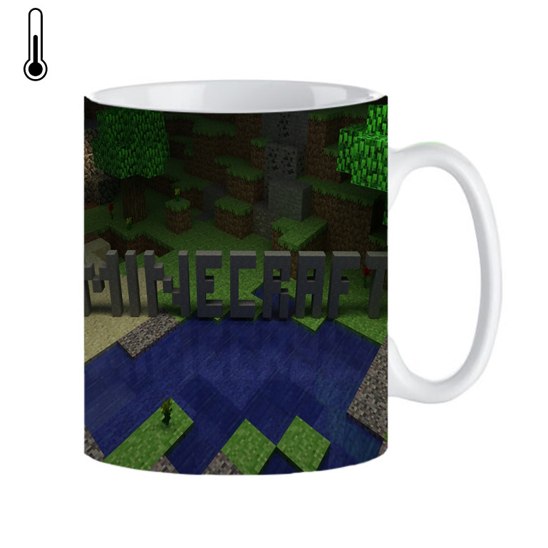 ماگ ( جعبه کادویی رایگان)  حرارتی  ماین کرافت minecraft کد 392