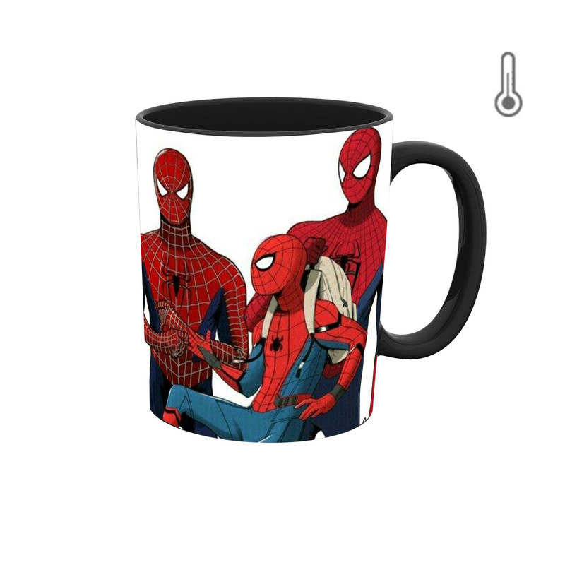 ماگ ( جعبه کادویی رایگان)  حرارتی  فیلم اسپایدرمن Spiderman کد 2