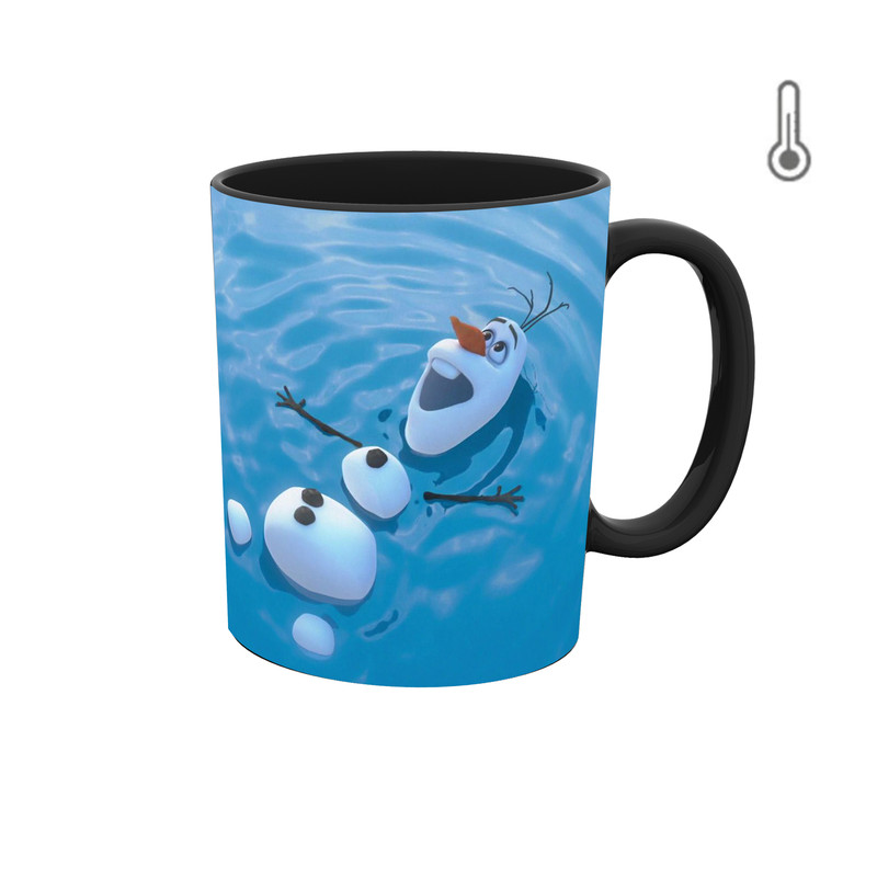 ماگ ( جعبه کادویی رایگان)  حرارتی  انیمیشن یخ زده Frozen