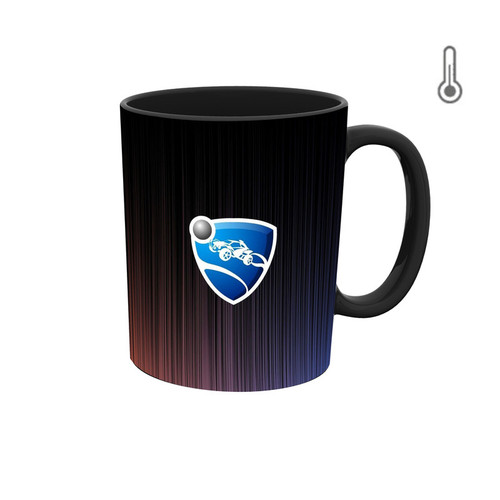 ماگ ( جعبه کادویی رایگان) حرارتی بازی راکت لیگ ROCKET LEAGUE
