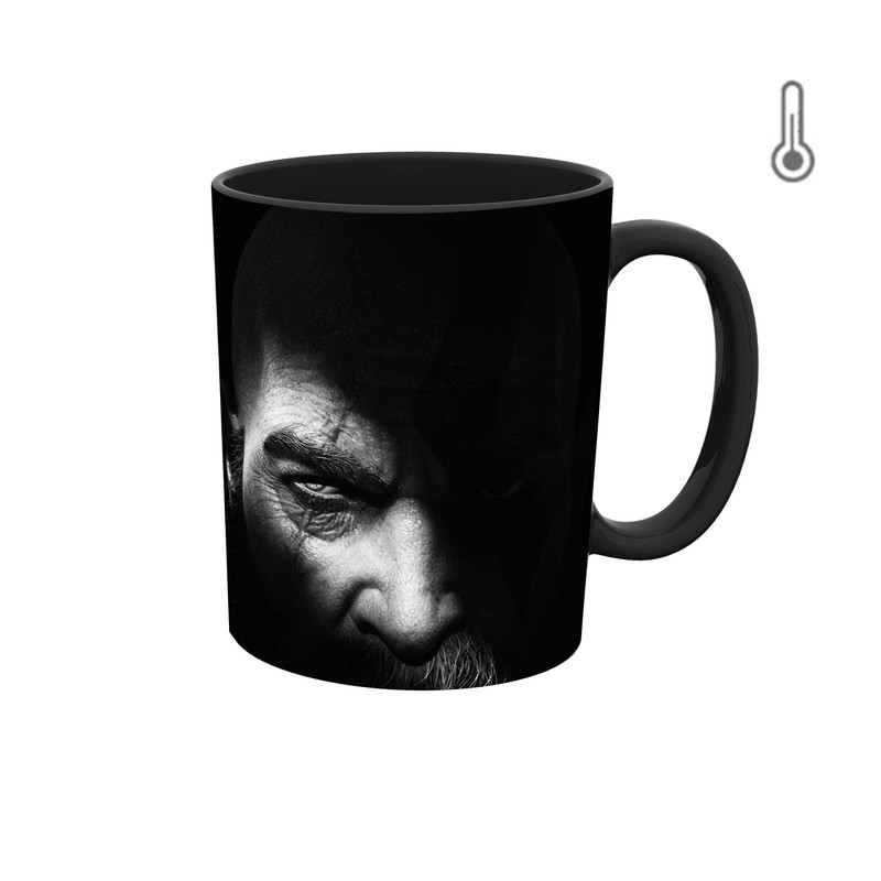 ماگ ( جعبه کادویی رایگان)  حرارتی  بازی خدای جنگ GOD OF WAR