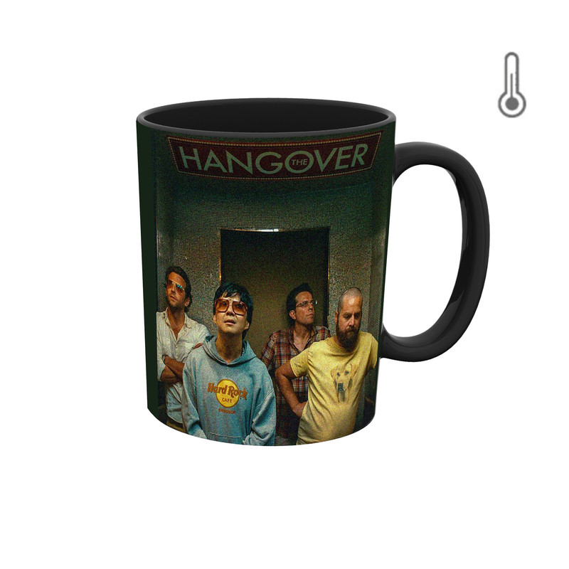 ماگ ( جعبه کادویی رایگان)  حرارتی  فیلم هنگوور THE hangover