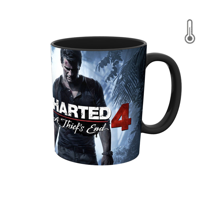 ماگ ( جعبه کادویی رایگان)  حرارتی  بازی آنچارتد Uncharted