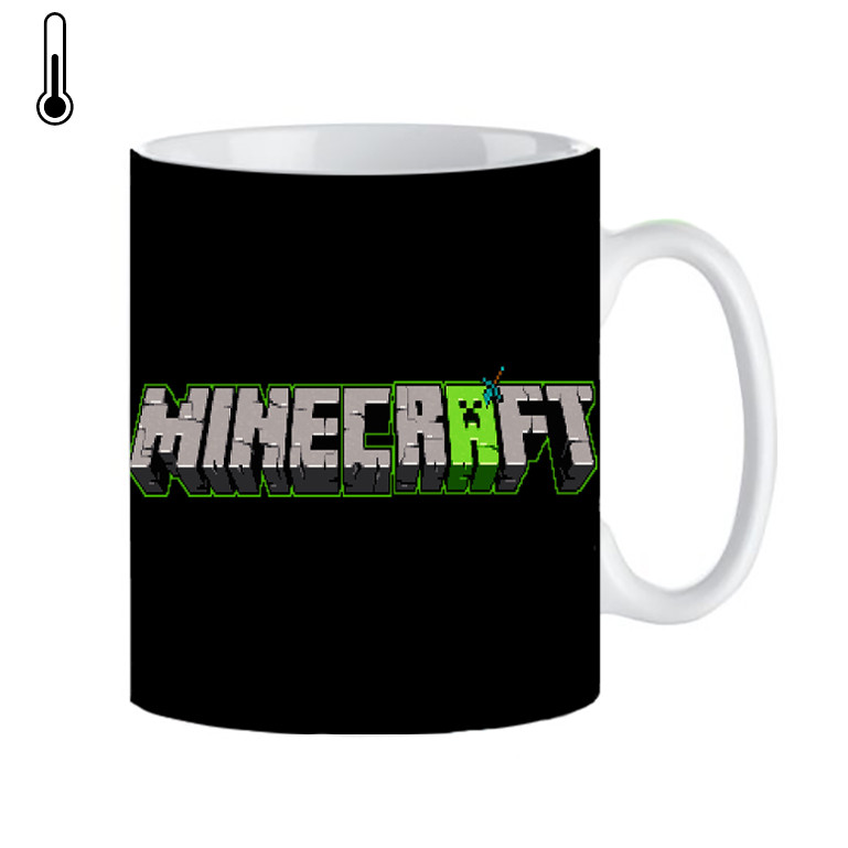 ماگ ( جعبه کادویی رایگان)  حرارتی  بازی minecraft کد 353