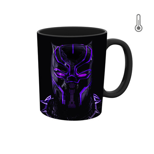 ماگ ( جعبه کادویی رایگان) حرارتی مارول بلک پنتر Marvel