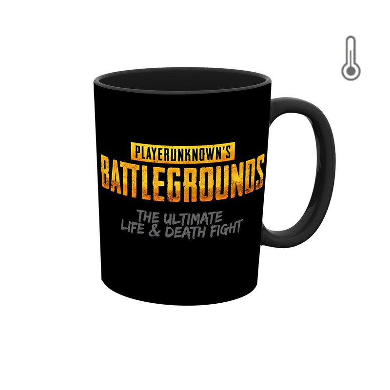 ماگ ( جعبه کادویی رایگان)  حرارتی  بازی پابجی PUBG