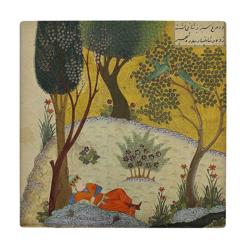 زیر لیوانی طرح نگارگری ایرانی کد 3530025_1360