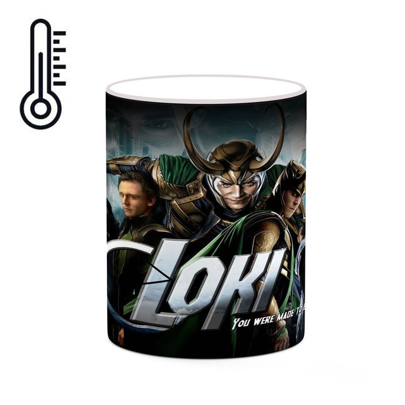 ماگ ( جعبه کادویی رایگان)  حرارتی   لوکی Loki کد mgh39372