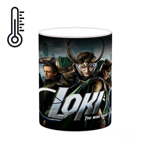 ماگ ( جعبه کادویی رایگان) حرارتی لوکی Loki کد mgh39372