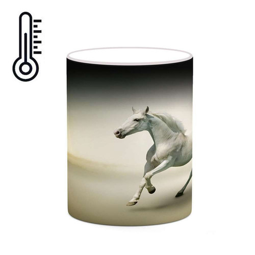 ماگ ( جعبه کادویی رایگان) حرارتی اسب کد mgh24173