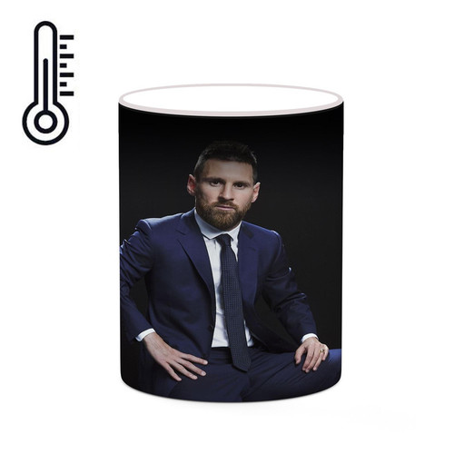 ماگ ( جعبه کادویی رایگان) حرارتی Leo Messi لئو مسی mgh42385