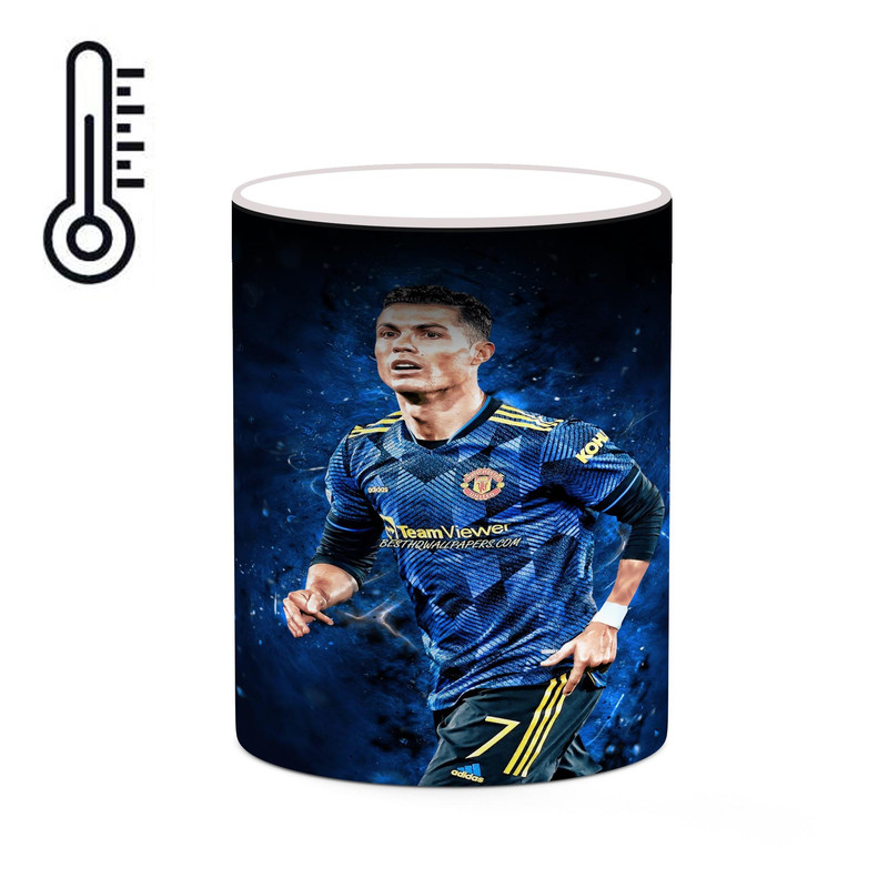 ماگ ( جعبه کادویی رایگان)  حرارتی   Ronaldo رونالدو  mgh43089