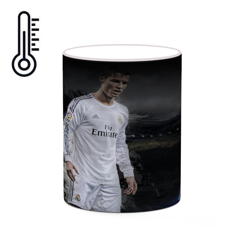 ماگ ( جعبه کادویی رایگان)  حرارتی   Ronaldo رونالدو  mgh43111