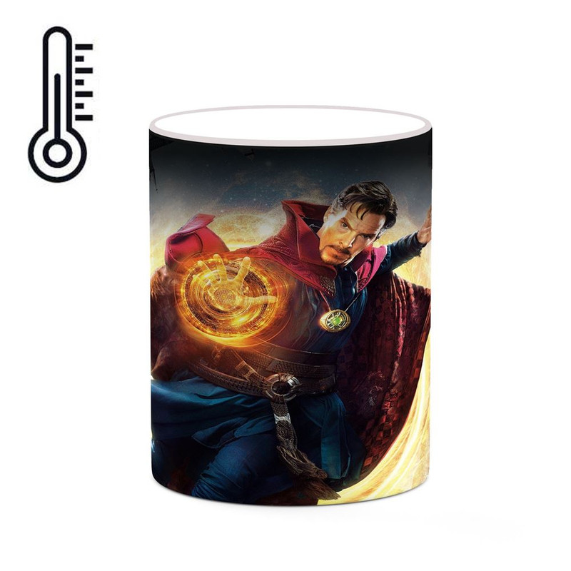 ماگ ( جعبه کادویی رایگان)  حرارتی   دکتر استرنج Doctor Strange کد mgh38547