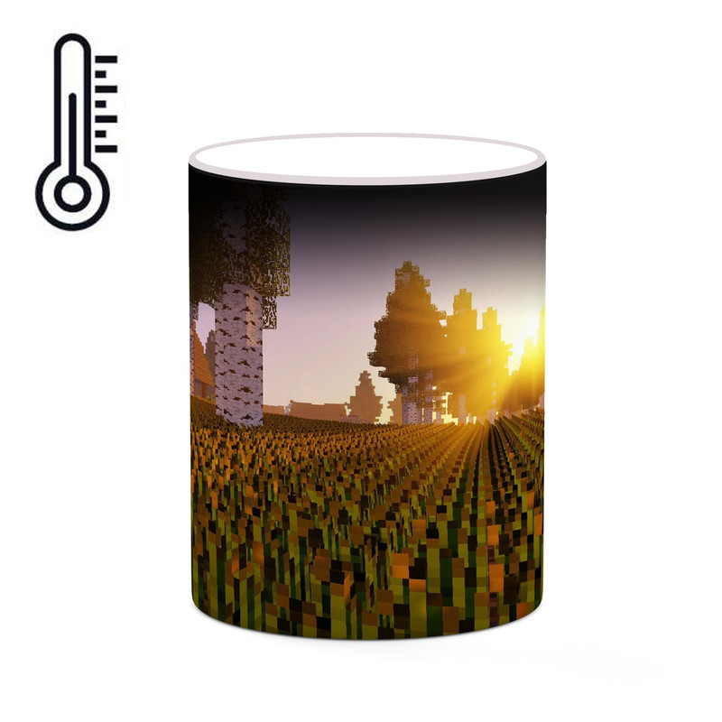 ماگ ( جعبه کادویی رایگان)  حرارتی   ماینکرافت minecraft  mgh41062