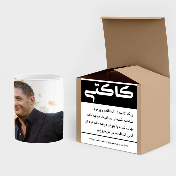 ماگ ( جعبه کادویی رایگان) تام هاردی Tom Hardy mgh27326