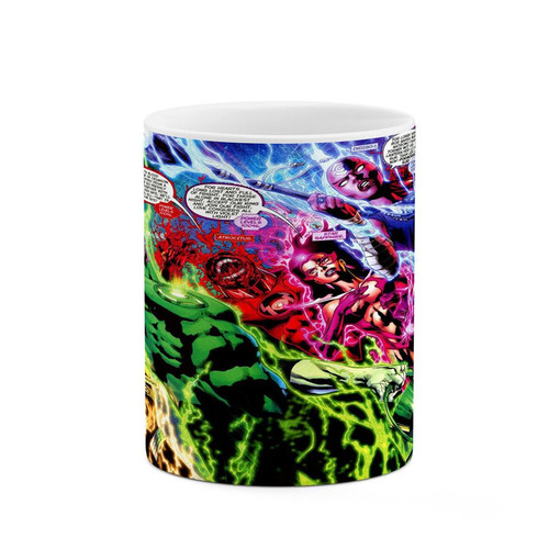 ماگ ( جعبه کادویی رایگان) گرین لنترن Green Lantern کد mgh38828